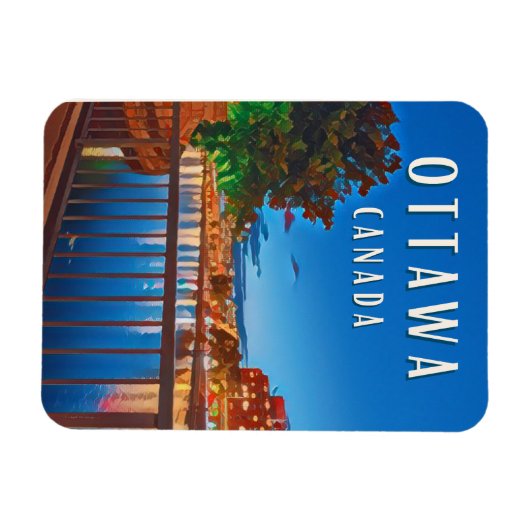 Ottawa : Capitale dynamique du Canada  マグネット (横)