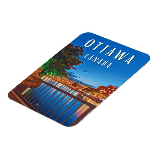 Ottawa : Capitale dynamique du Canada  マグネット (左側)