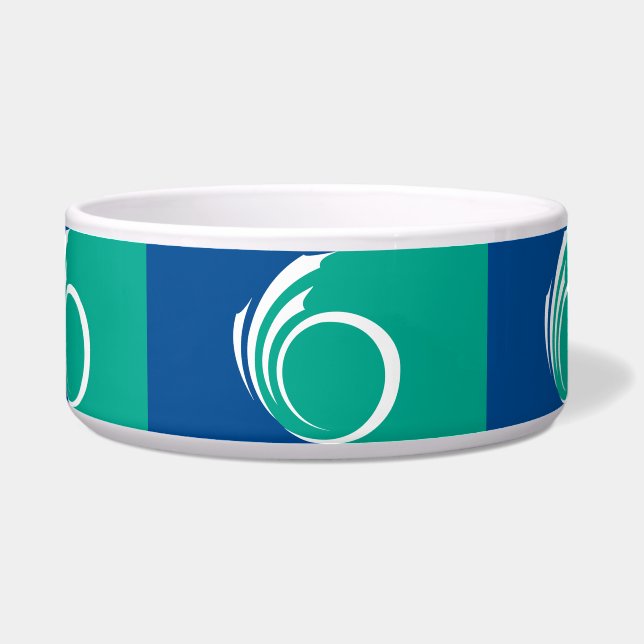 Ottawa Flag Pet Bowl ボウル (正面)