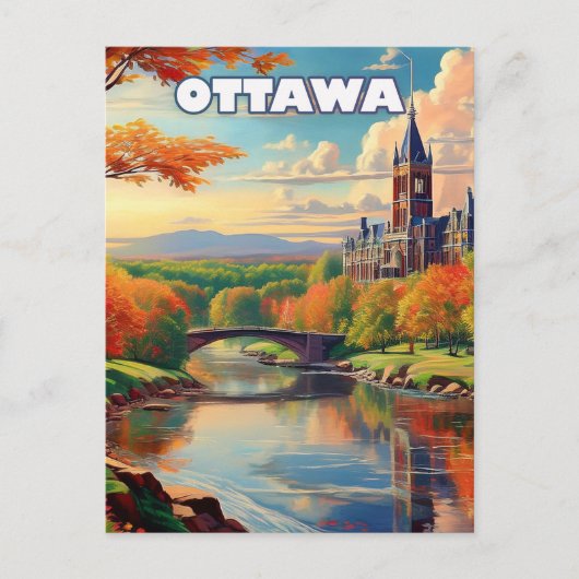 Ottawa reveals its charm ポストカード (正面)