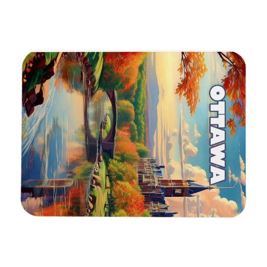 Ottawa reveals its charm マグネット (横)