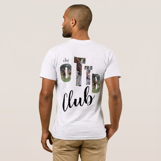 OTTBクラブ Tシャツ (裏面フル)