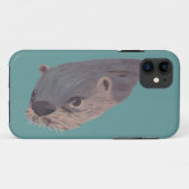 OtterスイミングiPhoneの前面5ケース Case-Mate iPhoneケース (裏面(横))