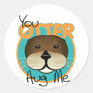 Otterスタンプ ラウンドシール