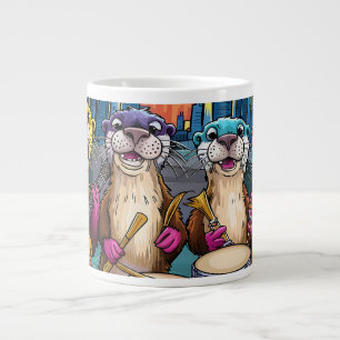 Otterミュージシャン ジャンボコーヒーマグカップ