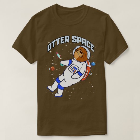 Otter宇宙(Otter Fans) - 6 Tシャツ (デザイン正面)