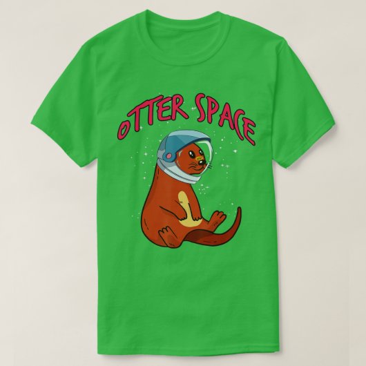 Otter宇宙Oterファン – 2 Tシャツ (デザイン正面)