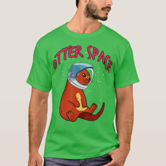 Otter宇宙Oterファン – 2 Tシャツ