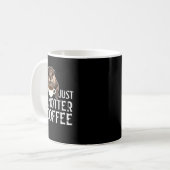 Otter恋人のためのJust Anotter Coffee コーヒーマグカップ (正面左)