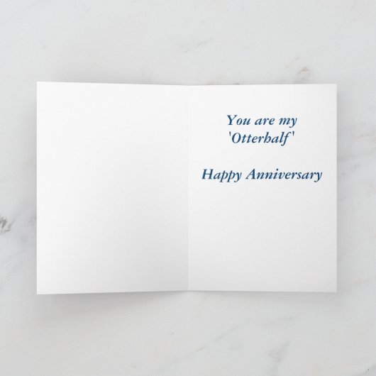 Otter記念日カード カード (内部)