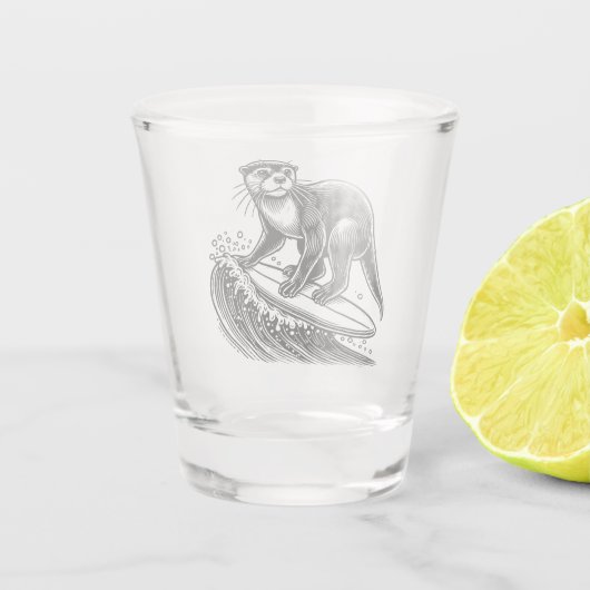Otter ショットグラス (裏面)