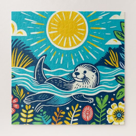 Otter ジグソーパズル (縦)