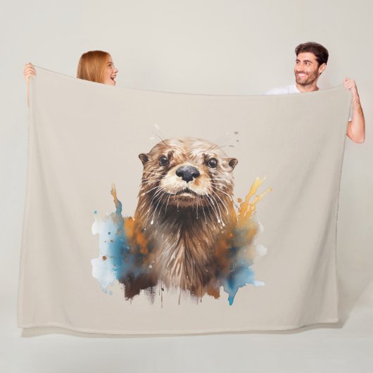 Otter  フリースブランケット (インサイチュ)