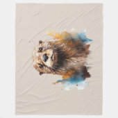Otter  フリースブランケット (正面)
