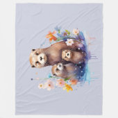 Otter  フリースブランケット (正面)