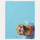 Otter  フリースブランケット (正面)