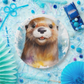 Otter ペーパープレート (パーティー)