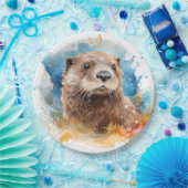 Otter ペーパープレート (パーティー)