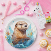 Otter ペーパープレート (パーティー)