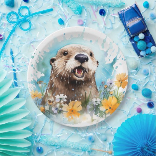 Otter ペーパープレート (パーティー)