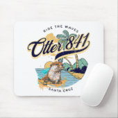 Otter 841サーフィンOtter 841 California Surf Board マウスパッド (マウス)