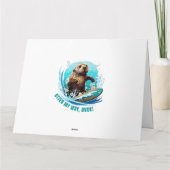 Otter 841サーフィンOtter Sheサーフボードオッテを盗む カード (裏面)