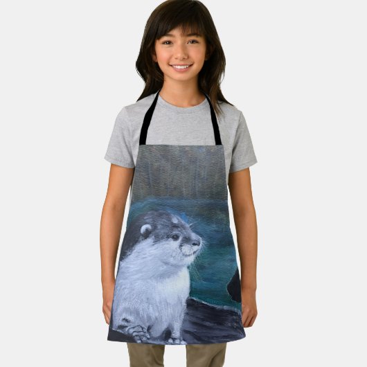 Otter apron for child エプロン (インサイチュ)