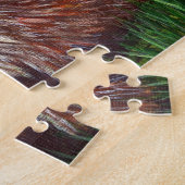 Otter by a River Painting ジグソーパズル (側面)