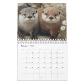 Otter Calendar 2026 カレンダー (2月 2026)