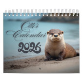 Otter Calendar 2026 カレンダー (カバー)
