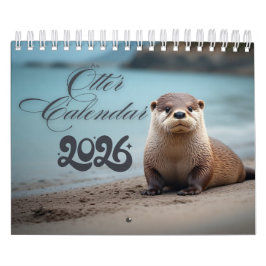 Otter Calendar 2026 カレンダー