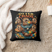 Otter Chaos クッション (ブランケット)