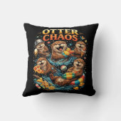 Otter Chaos クッション (裏面)