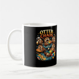 Otter Chaos コーヒーマグカップ