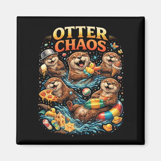 Otter Chaos マグネット (正面)