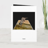 Otter Dimensional Art誕生日 カード (裏面)