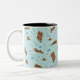 Otter fun light ツートーンマグカップ