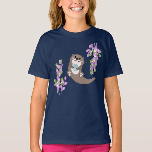 Otter GirlsのTシャツ Tシャツ (正面)