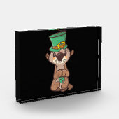 Otter leprechaunst patricks day| Gift for mom フォトブロック (左)