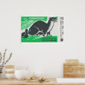 Otter - Matchbox Print - Aesthetic Wall Art ポスター (キッチン)