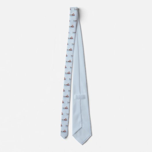Otter mens tie ネクタイ (裏面)