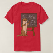 Otter Science先生 Tシャツ (デザイン正面)