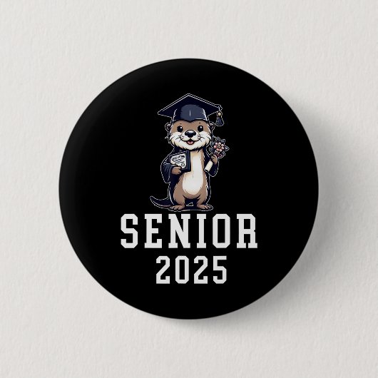 Otter Senior 2025大学院大学 缶バッジ (正面)