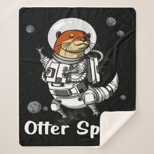 Otter Space シェルパブランケット (正面)