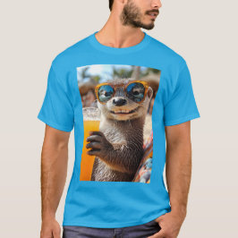 Otter - Strandparty-Modus Tシャツ