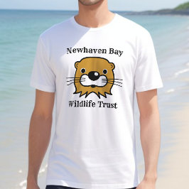 Otter Tシャツ付き海洋野生生物団体や組織 Tシャツ