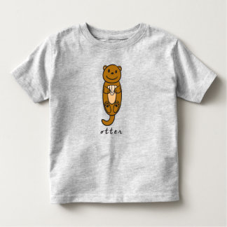 Otter Toddler TopまたはTシャツ（ベース付） トドラーTシャツ
