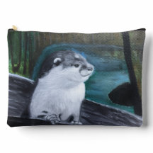 Otter Travel Pouch Cosmetic Toiletry Bag