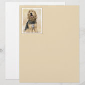 Otterhound 絵画's – かわいいオリジナルドッグアート (正面/裏面)
