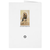 Otterhound 絵画's – かわいいオリジナルドッグアート (裏面)